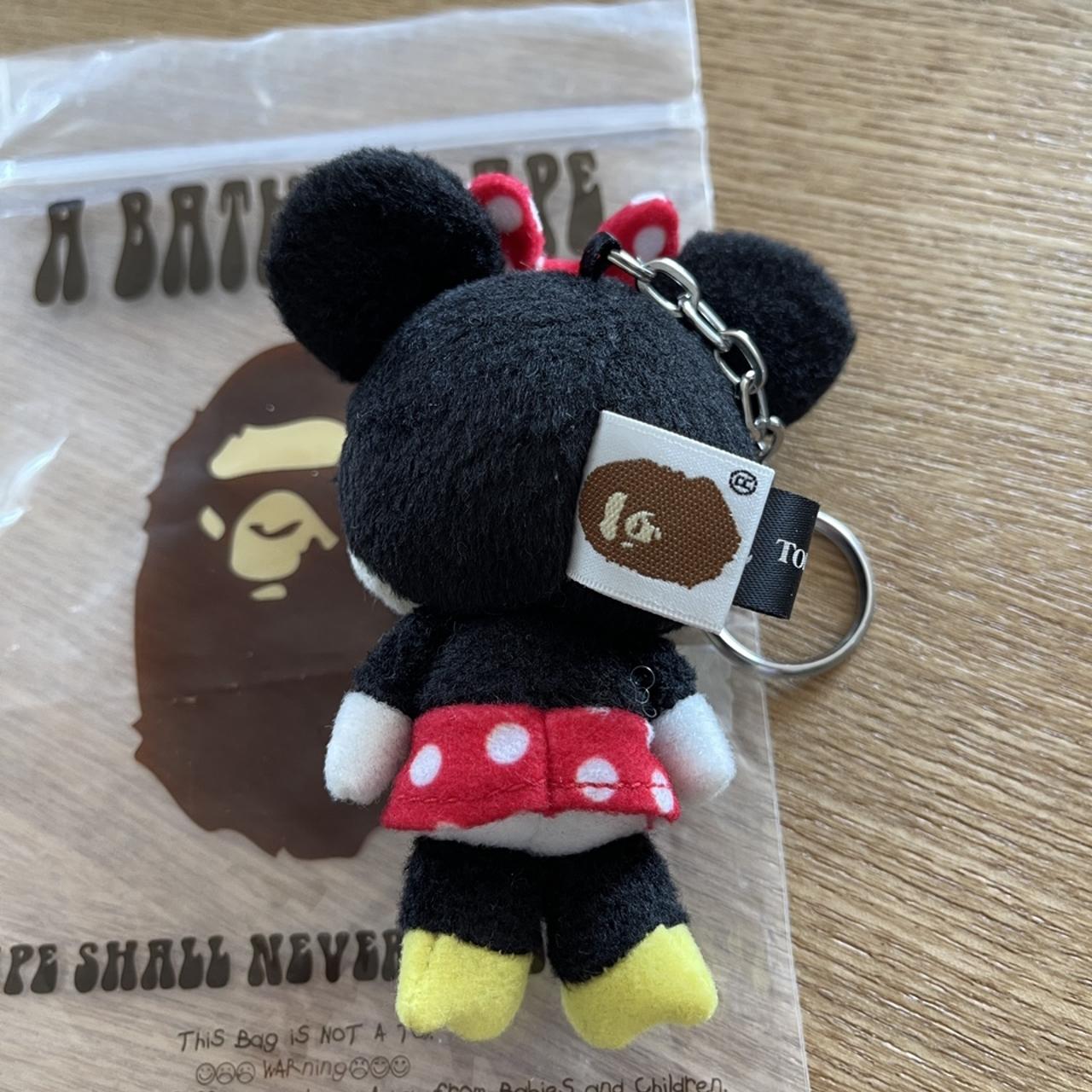 A Bathing Ape X Tokyo Disneysea Minnie Ape Keychain... - Depop