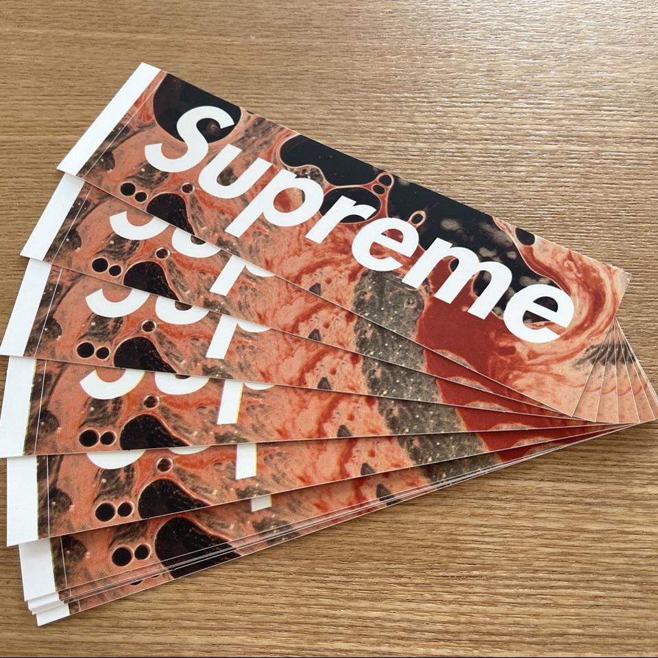 Custom Supreme Box Logo. Sticker Bomb Kit. 20 for - Depop