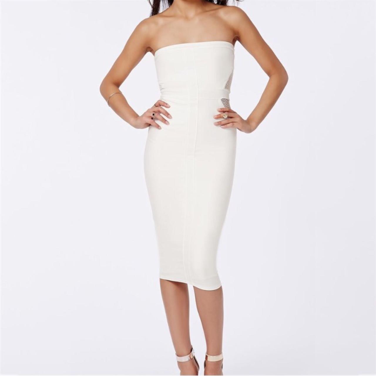 Missguided nicole deals white dress