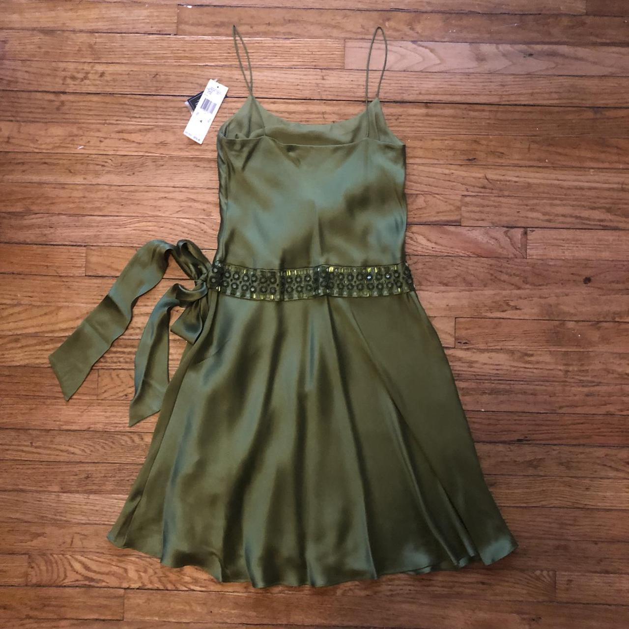 Product Image 4 - Gorgeous NWT green silk dress