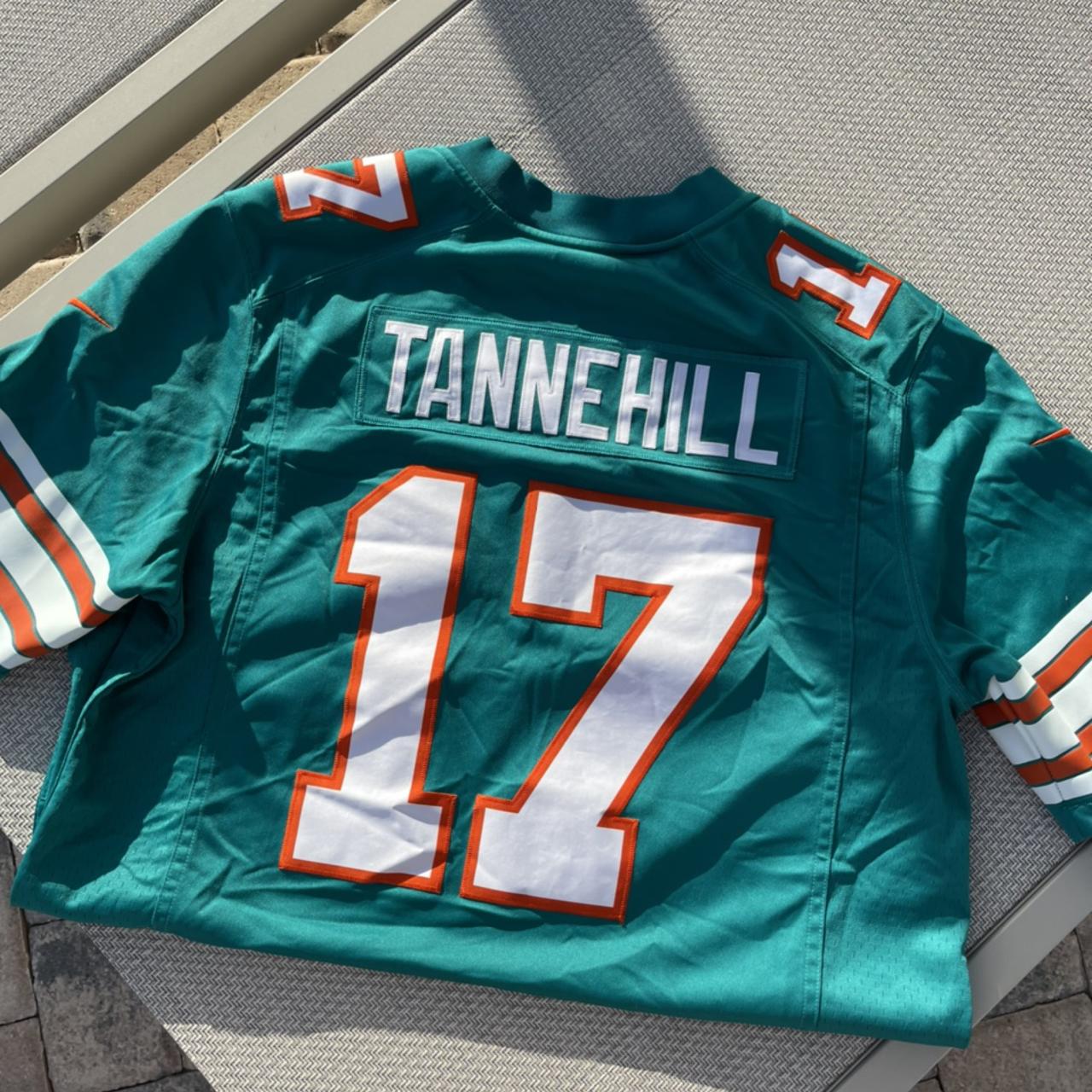 Miami Dolphins Jersey Mens Large Ryan Tannehill Football Shirt