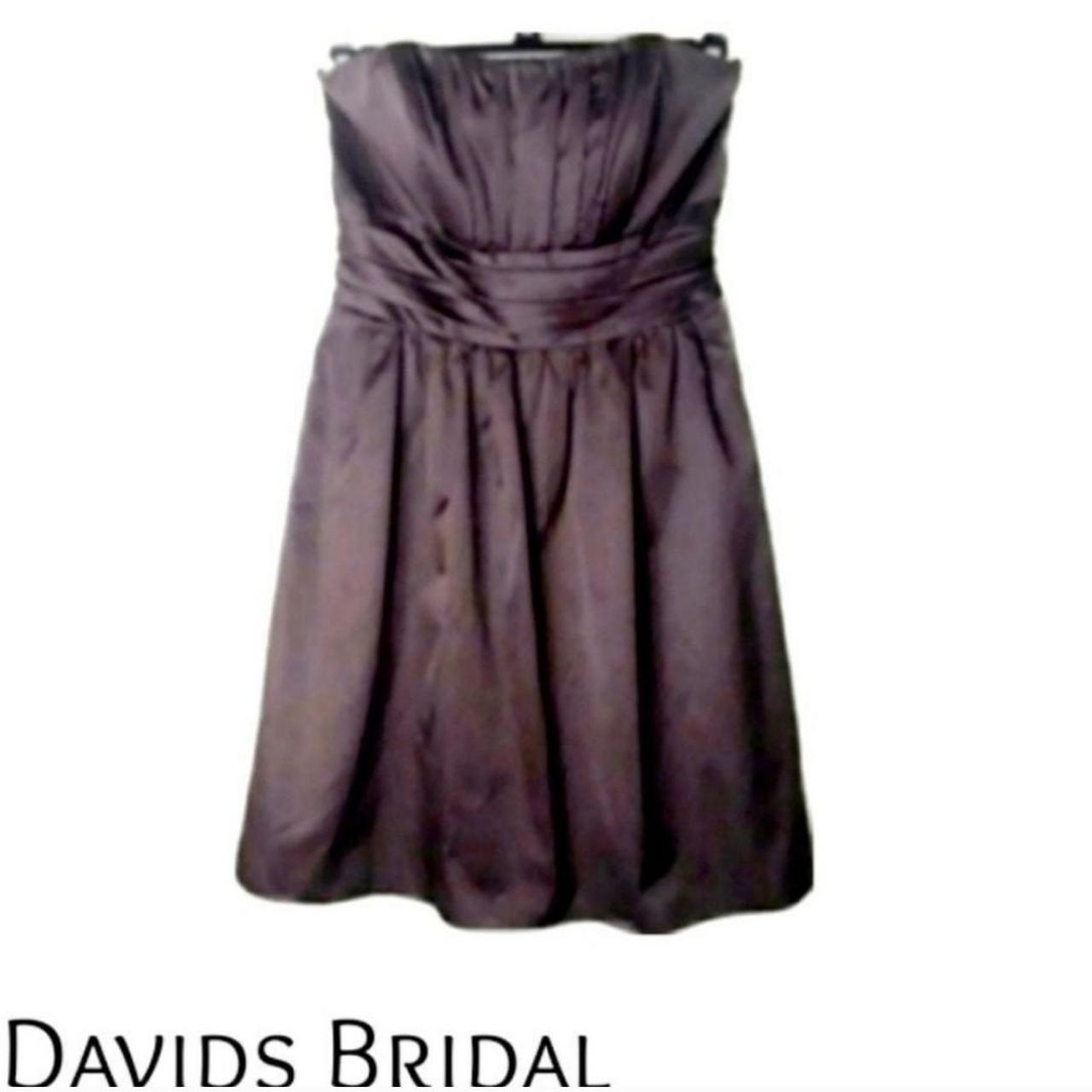 Davids Bridal Purple Dress