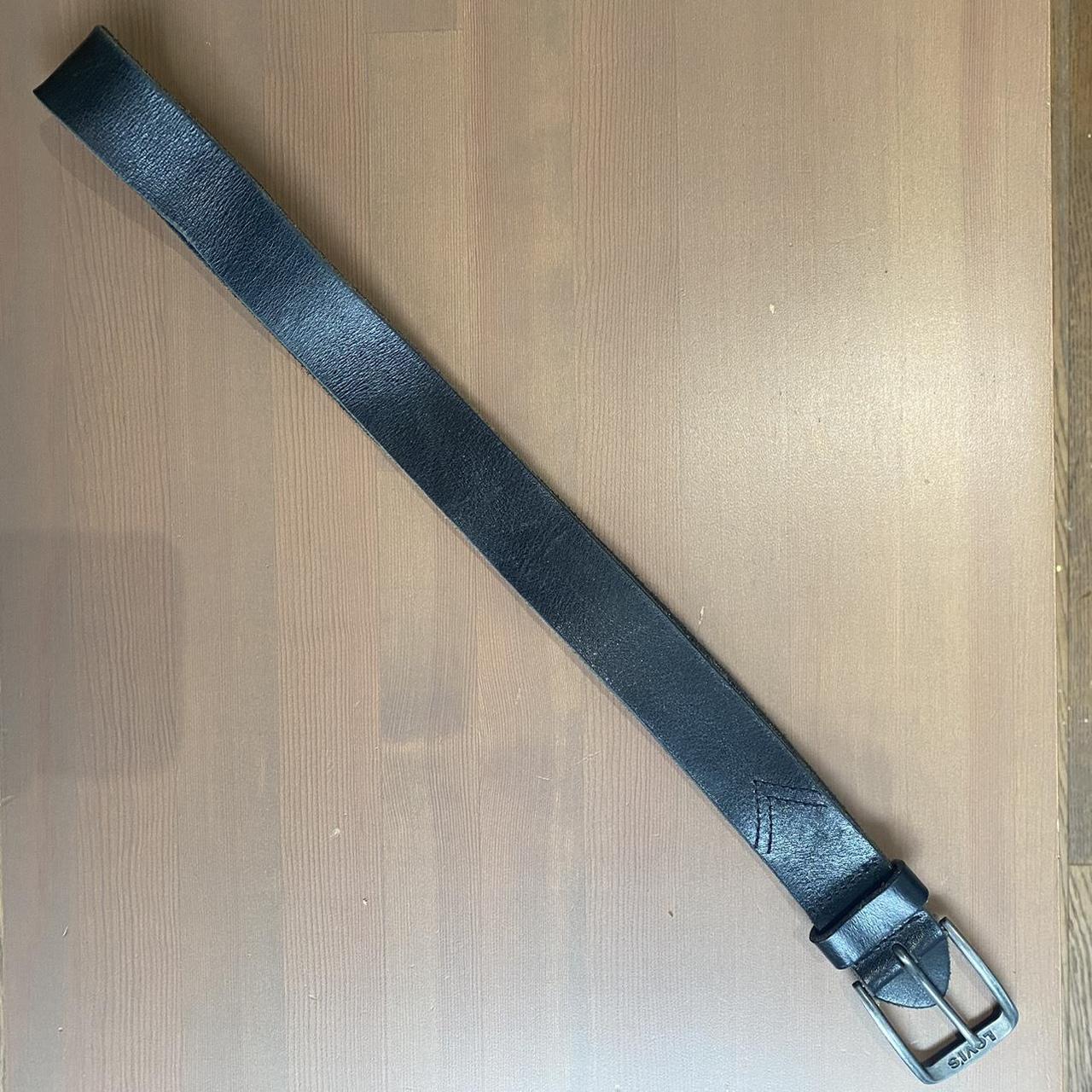 Levi's Men's Black Belt | Depop