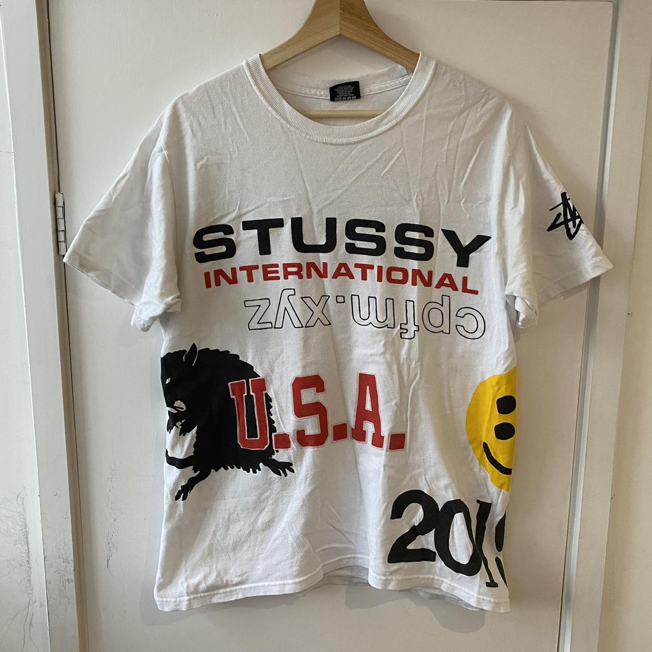 (Ｌ) Stüssy ×Cactus plant flea market TeeTシャツ/カットソー(半袖/袖なし)