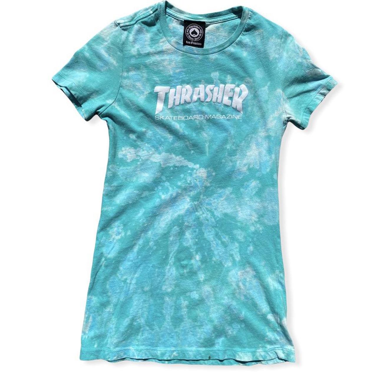 Thrasher tie dye outlet shirt womens