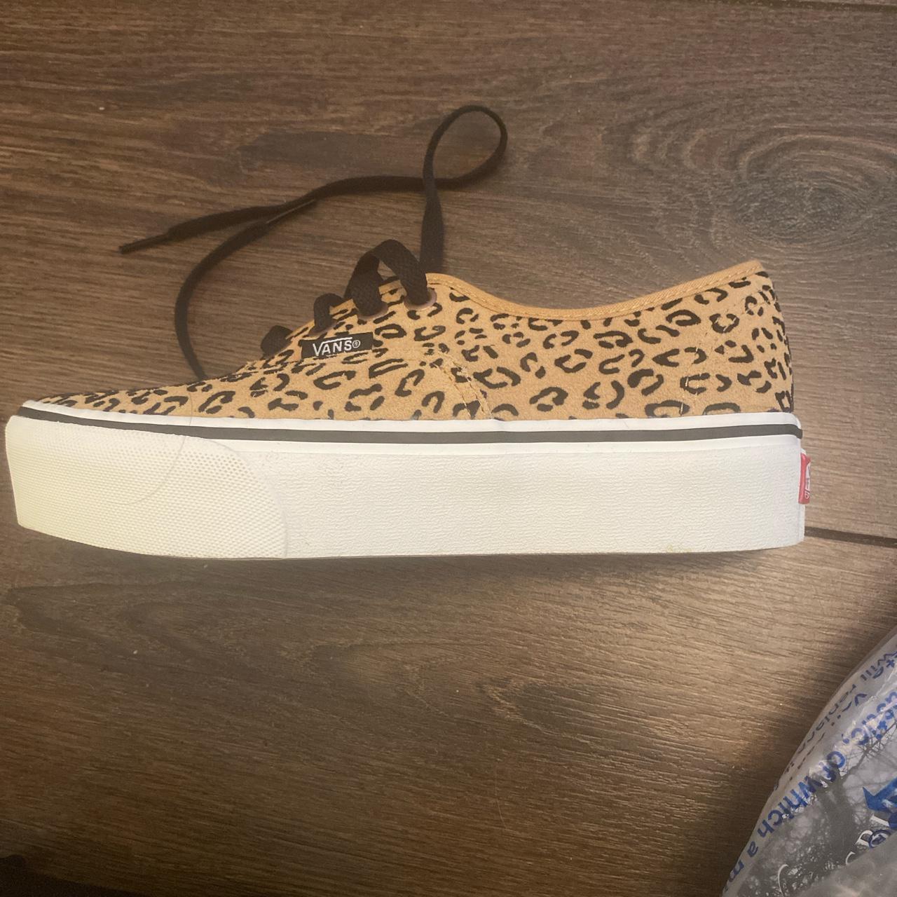 Vans leopard hot sale print platform