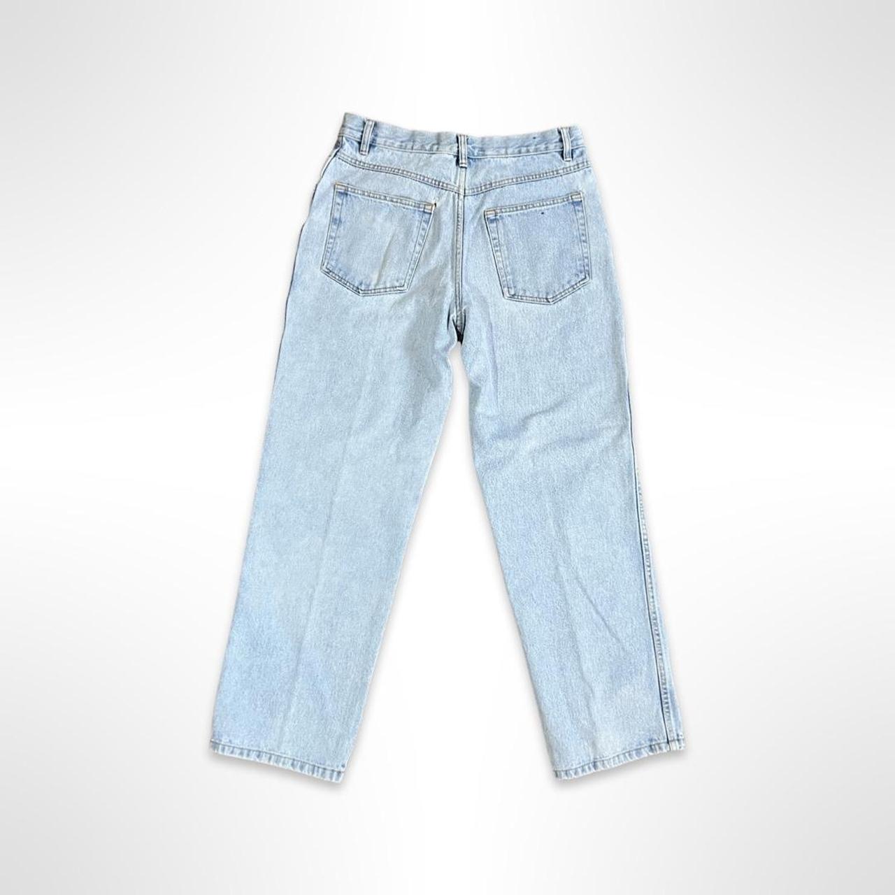 Basic Editions Men's Blue Jeans Depop