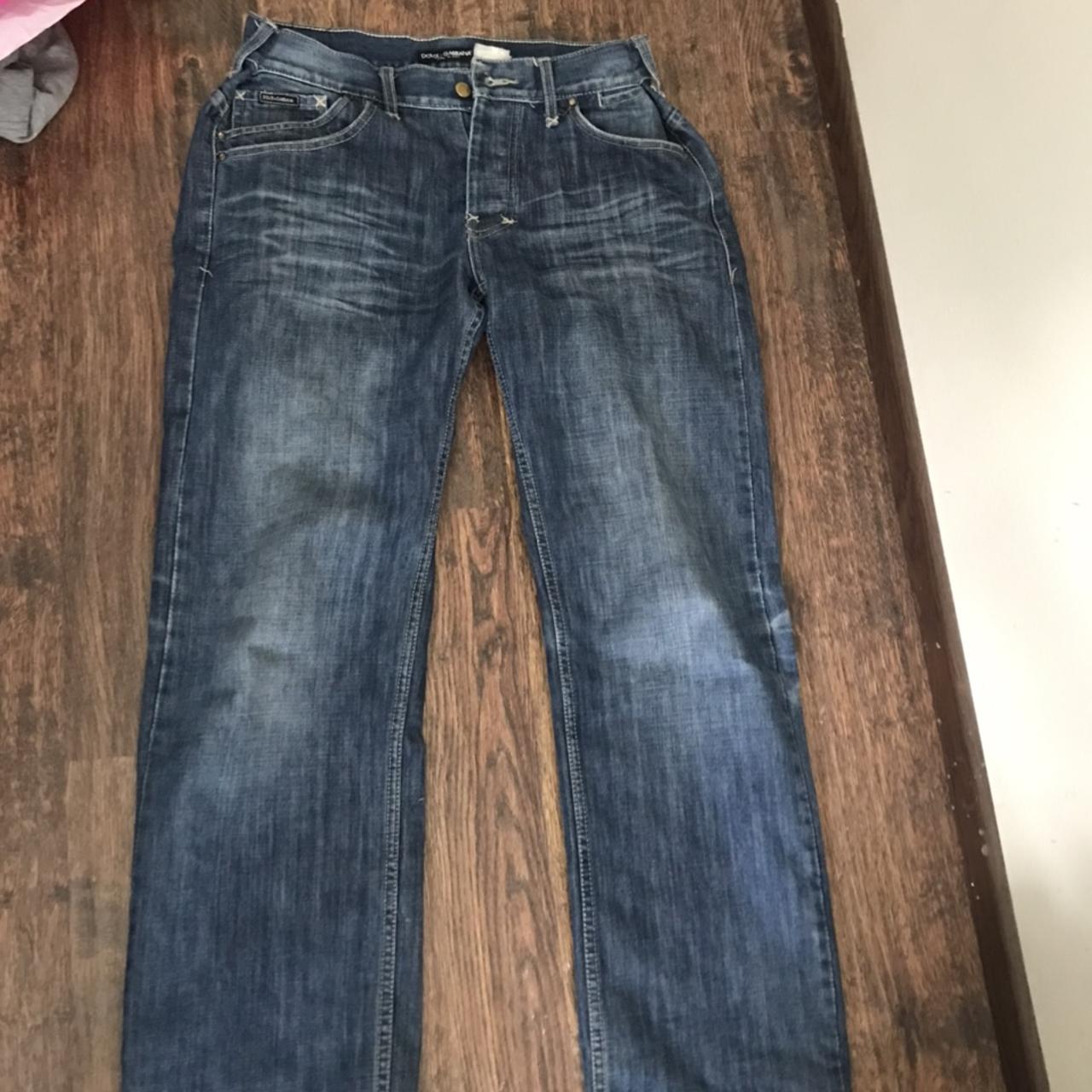 super baggy authentic Dolce&Gabbana jeans🧞 size L... - Depop