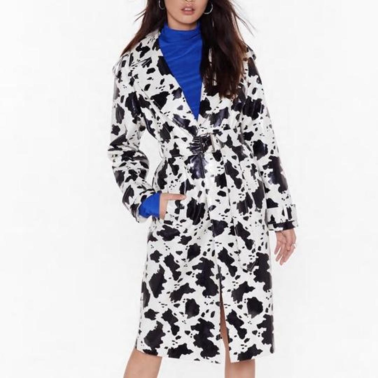 nasty gal cow print boots