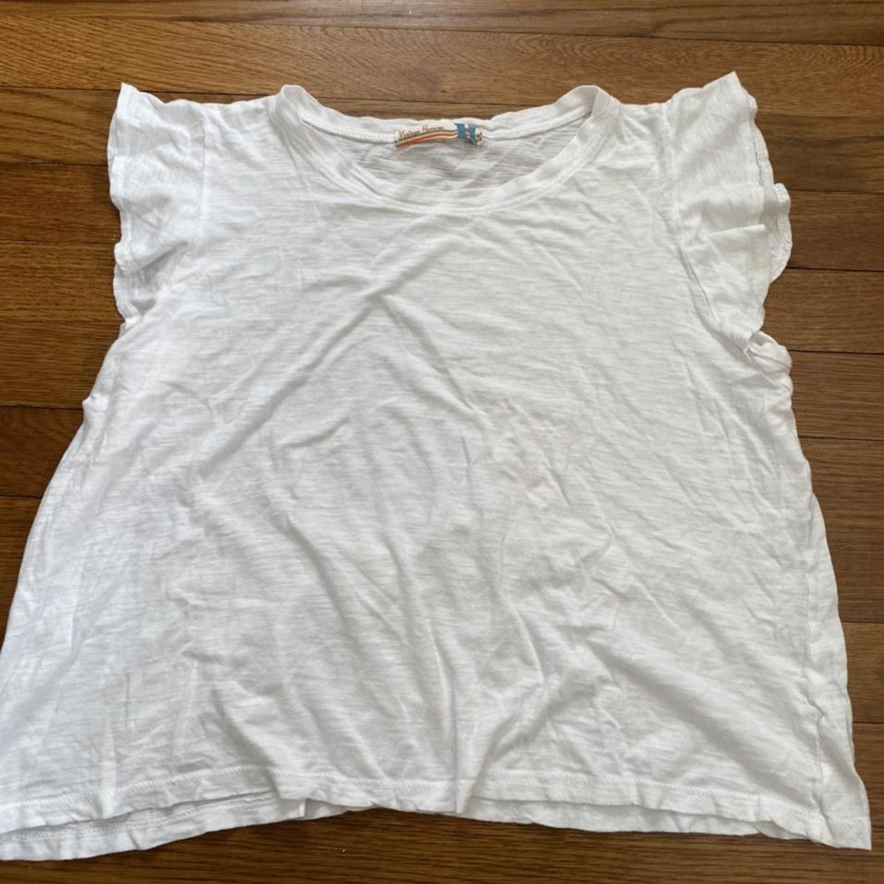 Vintage Havana Women's White T-shirt | Depop