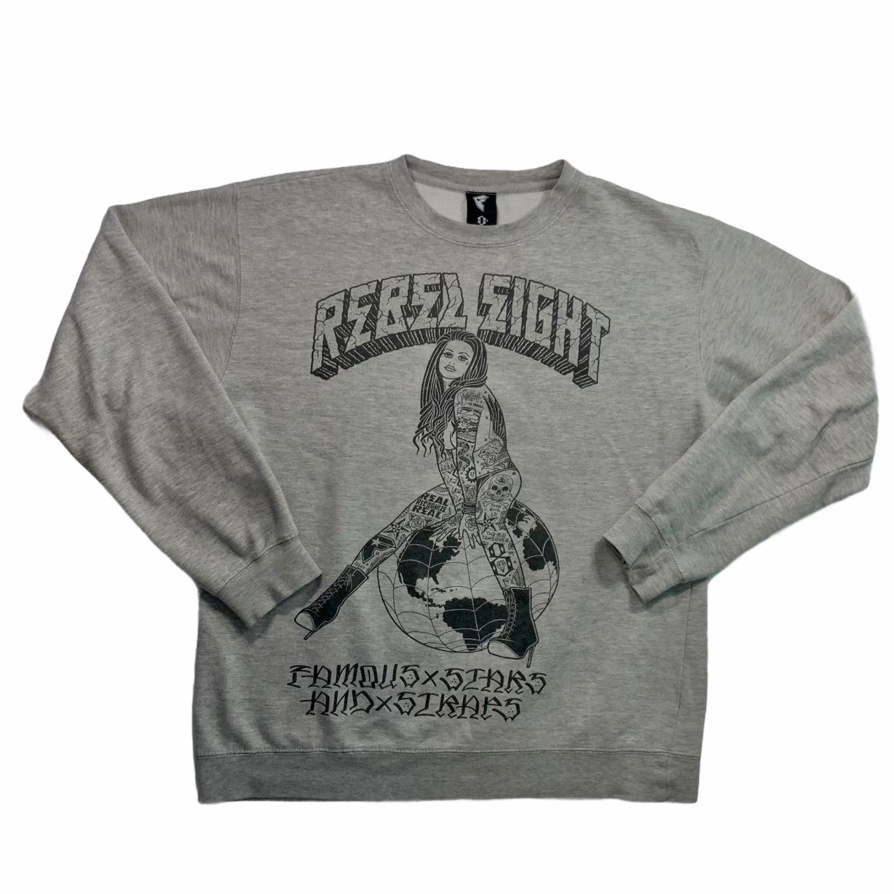 Zumiez Men's Grey and Black Tshirt Depop