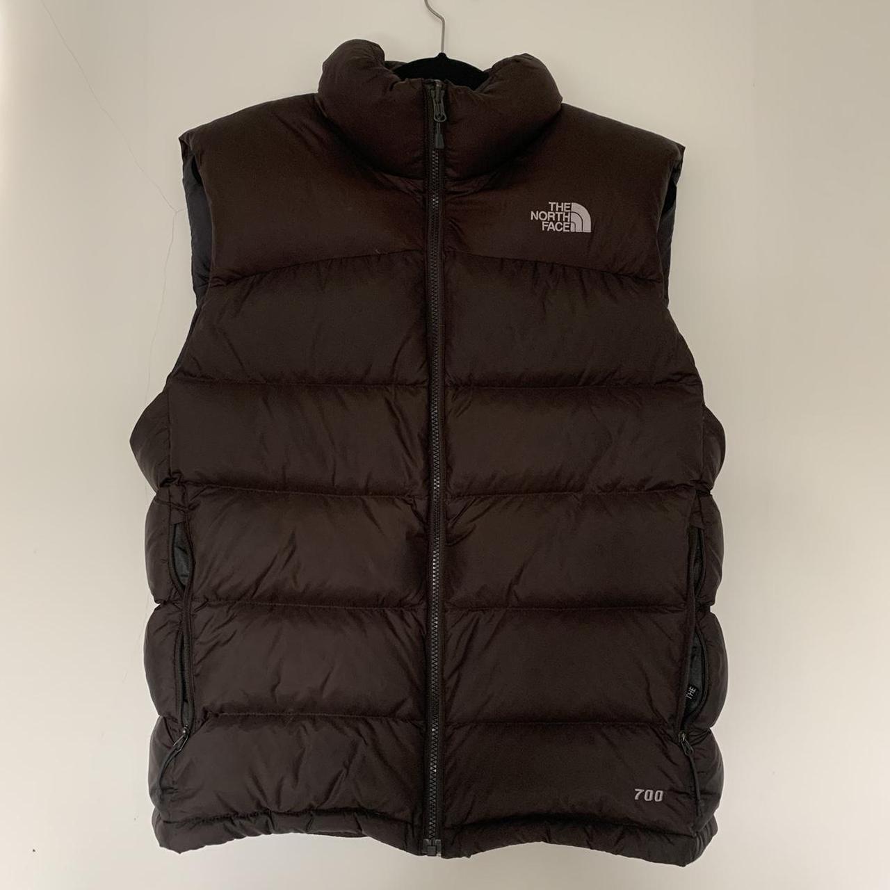 The North Face Men's Brown Gilet | Depop