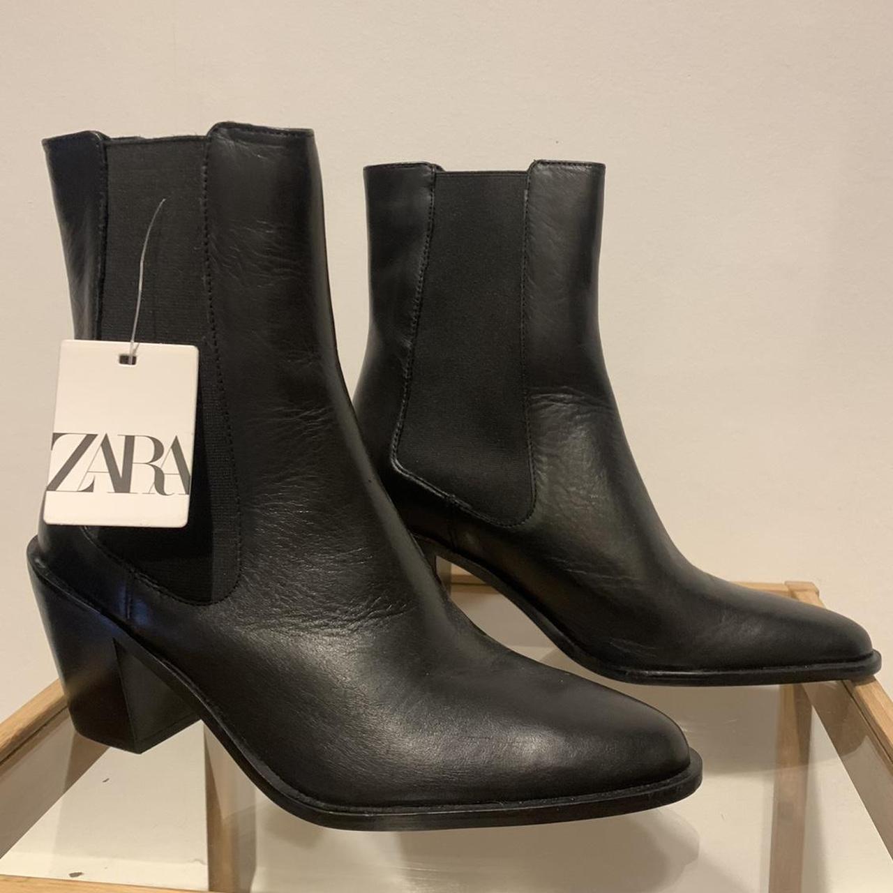 Zara Women's Boots Depop