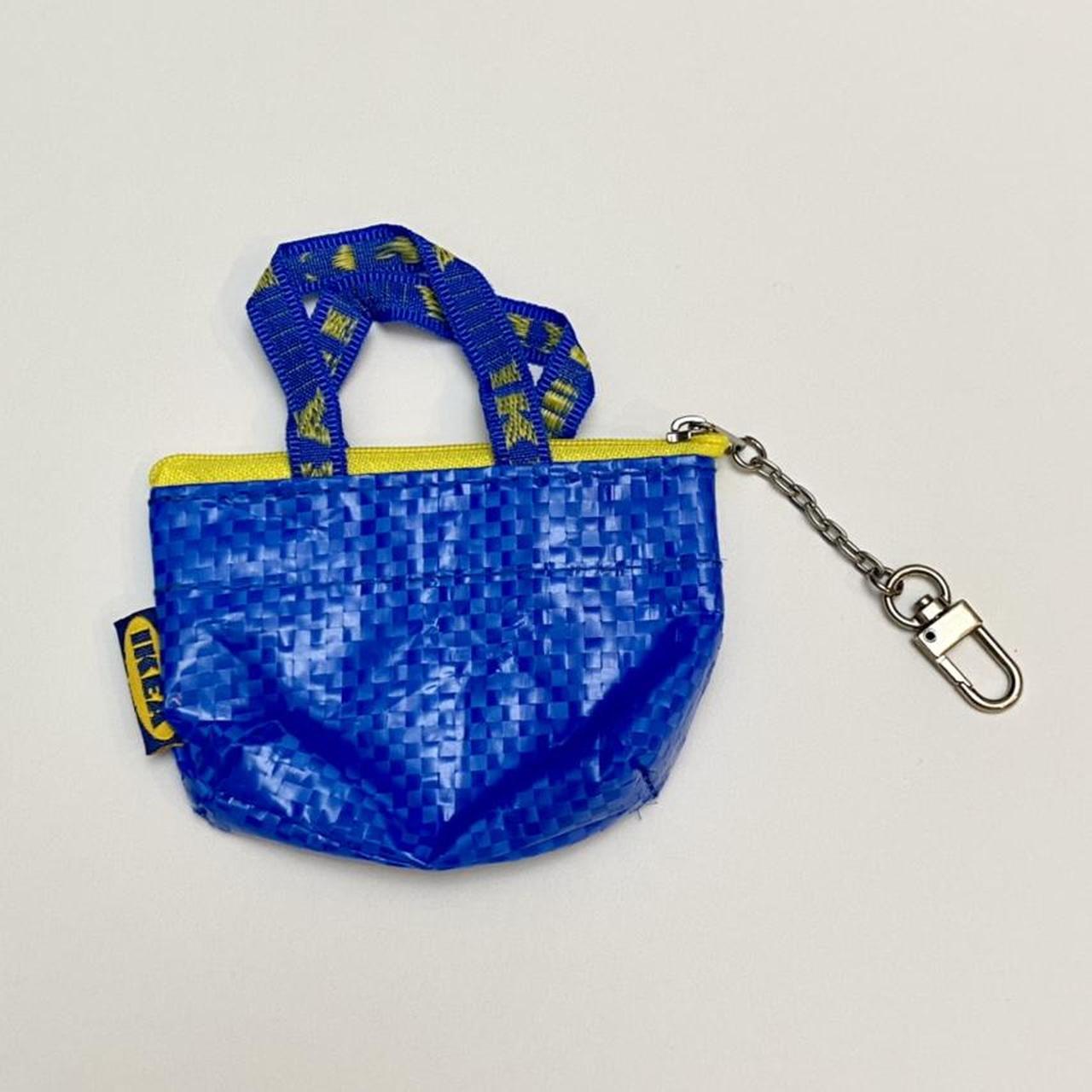 IKEA Women's Blue and Yellow Bag Depop