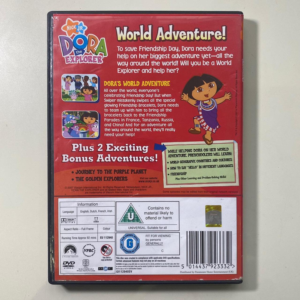 Dora the Explorer World Adventure DVD 99p Uk 🇬🇧... - Depop