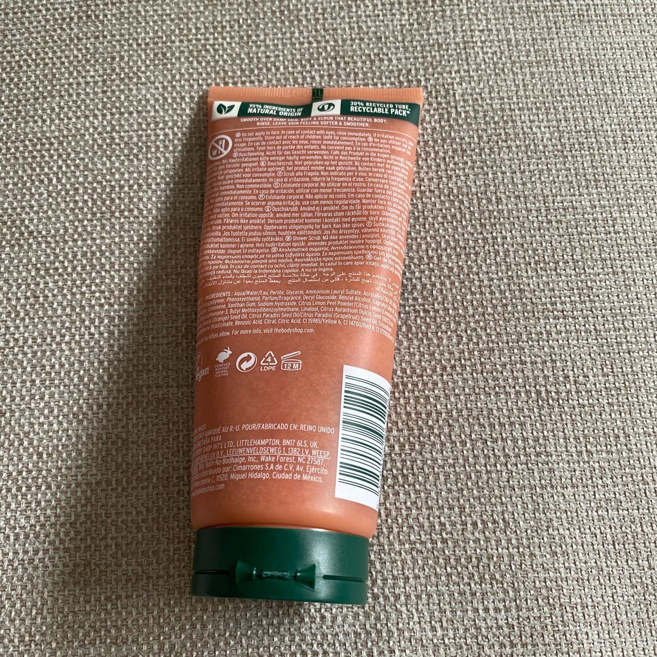 The body shop shower scrub Pink grapefruit 200ml Depop