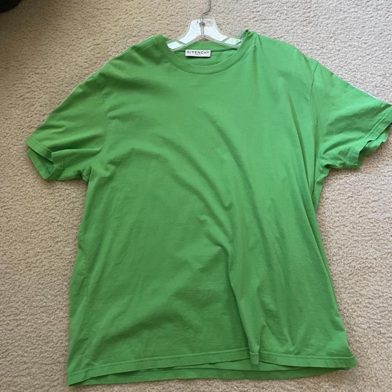 Lime green givenchy store shirt