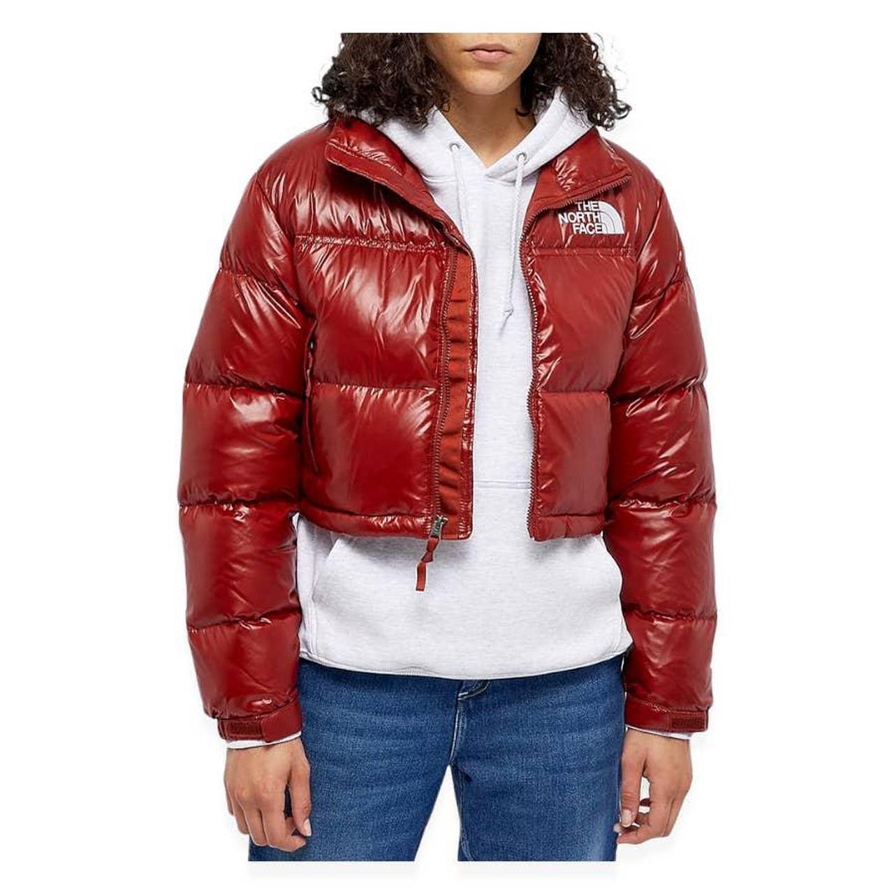 THE NORTH FACE NUPTSE CROPPED PUFFER JACKET Depop