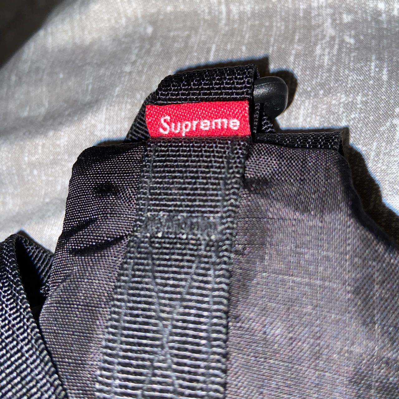 SS17 Supreme black Waist bag Cordura fabric