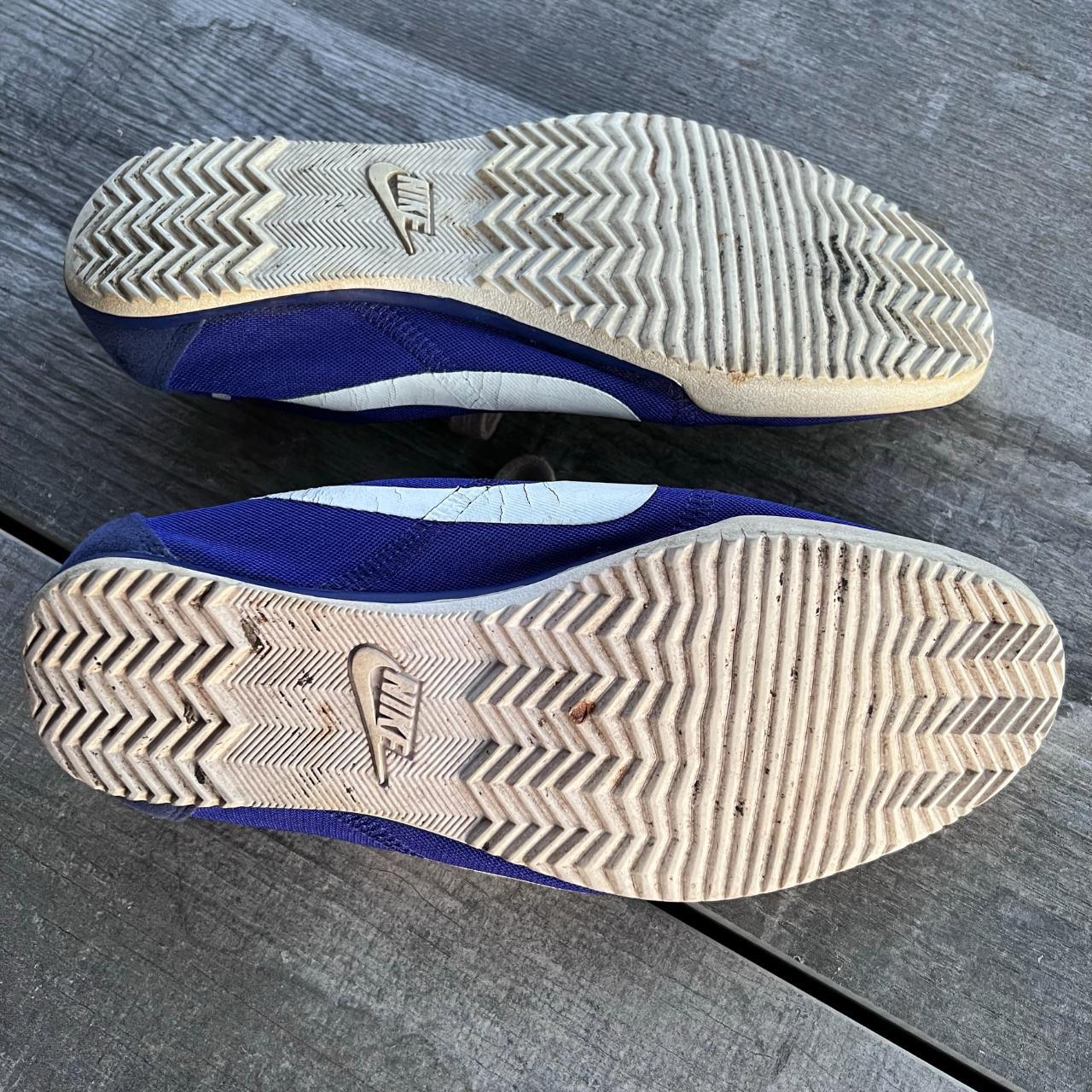 Nike Tenkay Navy Blue Size UK Low Round Depop