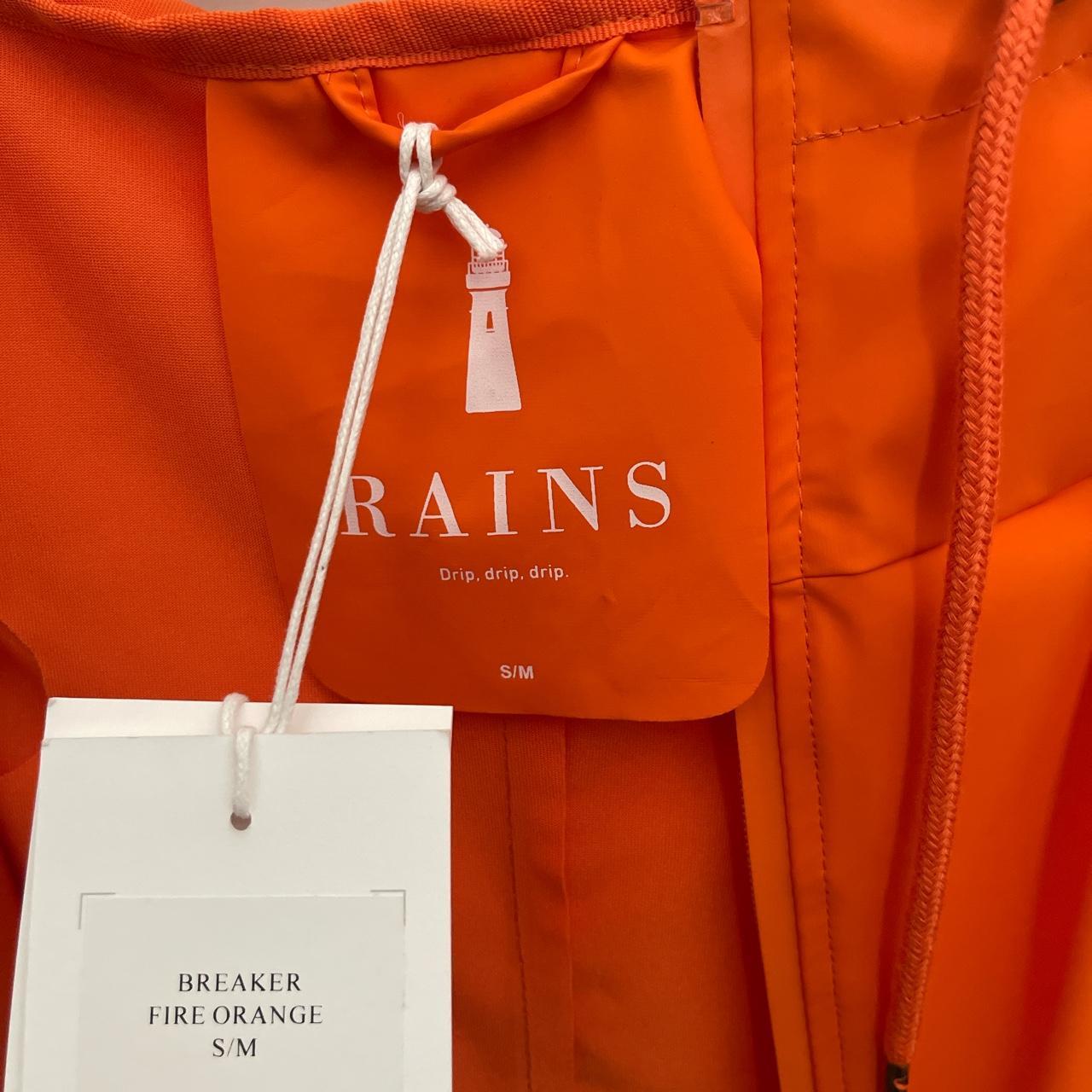 Rains Men's Orange Jacket (4)