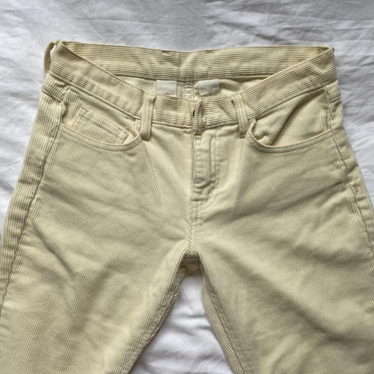 Amazing Brandy Melville low rise flared corduroy... - Depop