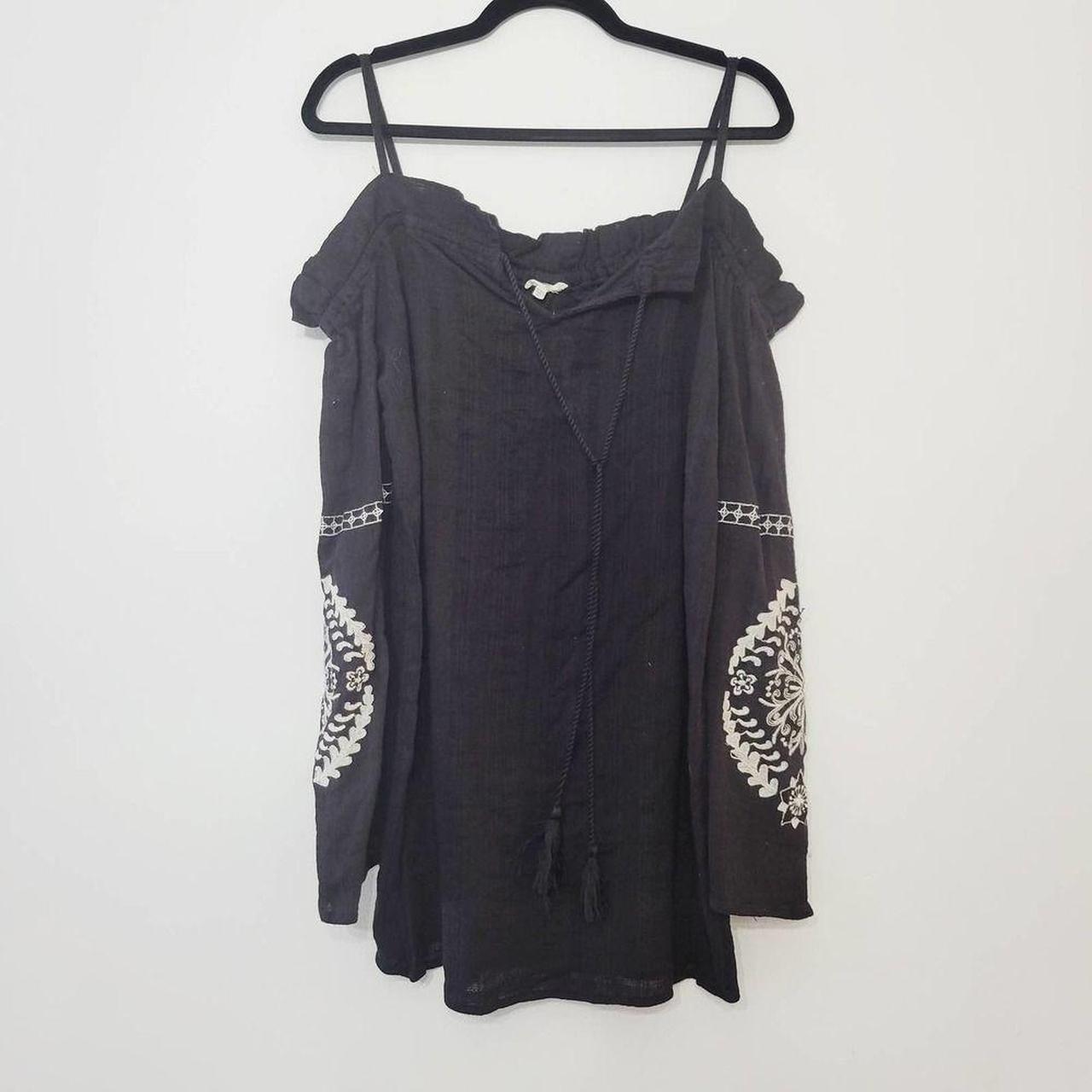 Product Image 2 - Wet Seal Womens Black/White Embroidered