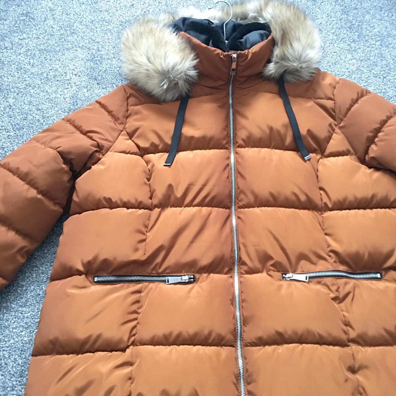 matalan orange coat