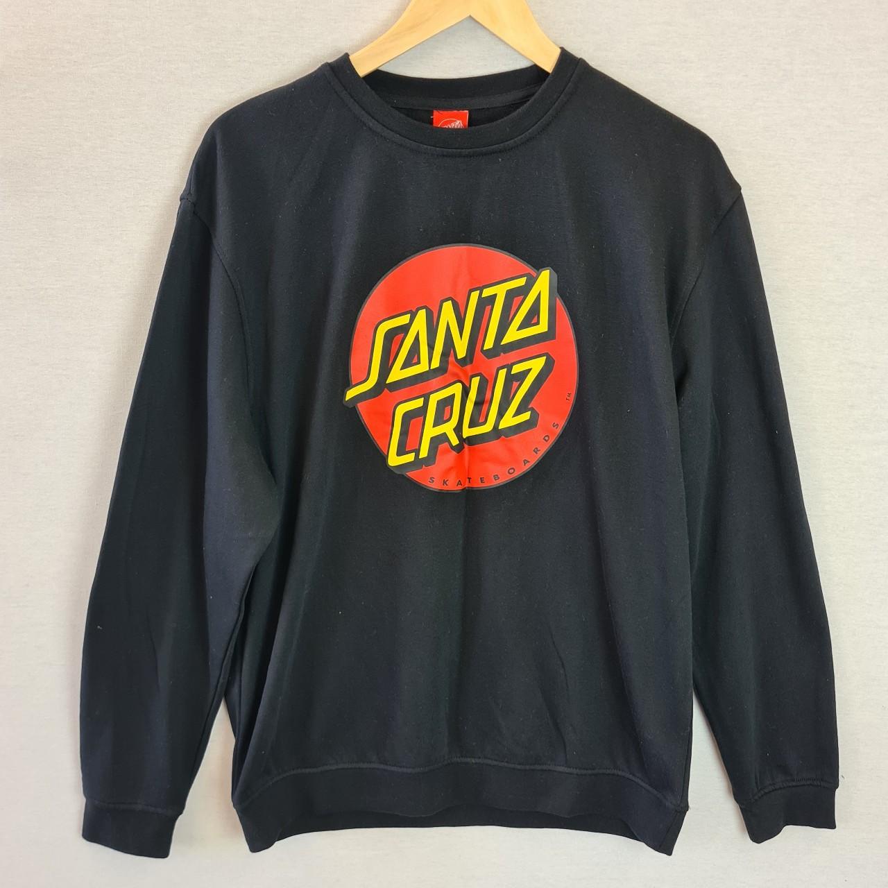 SALE WAS £55! Santa Cruz Skateboards Logo Crew... - Depop