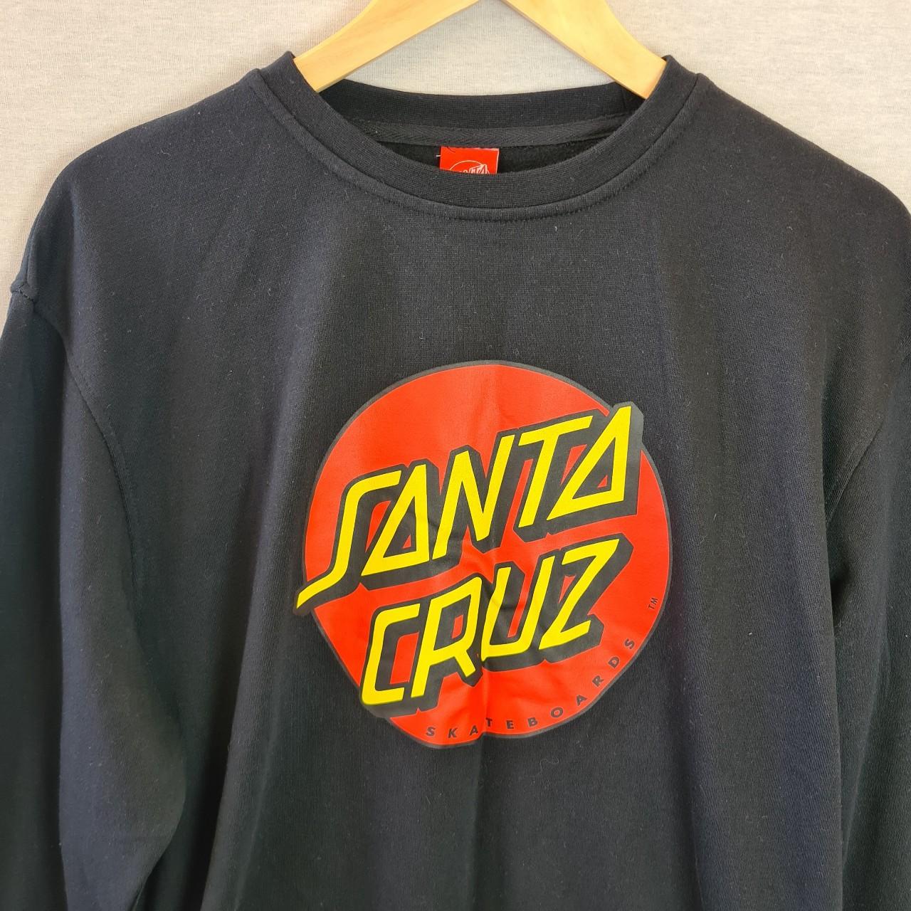 SALE WAS £55! Santa Cruz Skateboards Logo Crew... - Depop