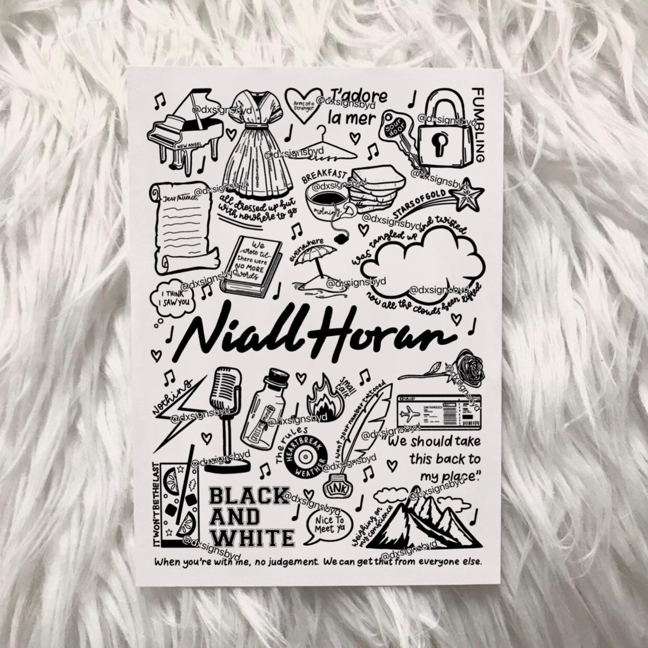 cute drawings of niall
