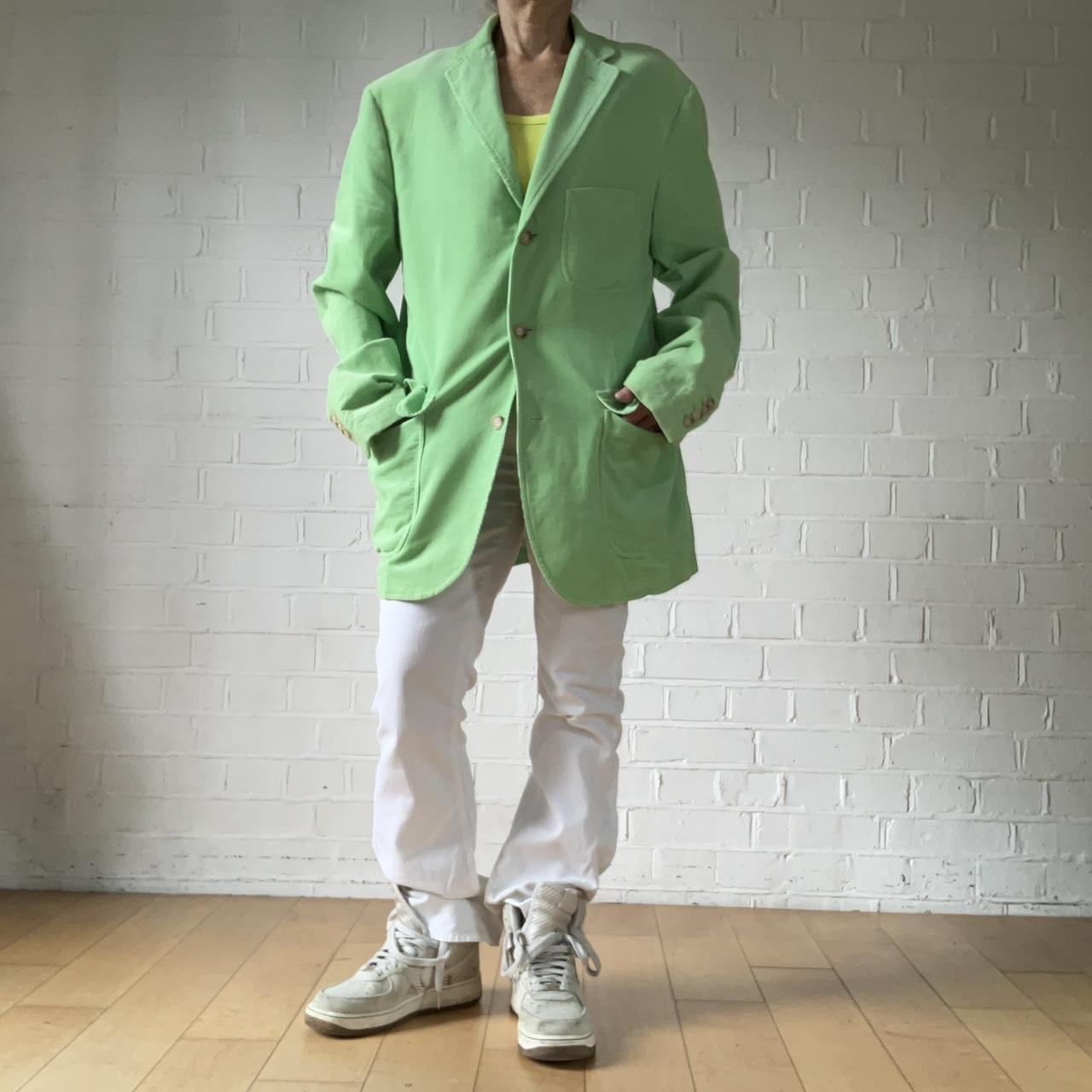 Mens green clearance corduroy blazer