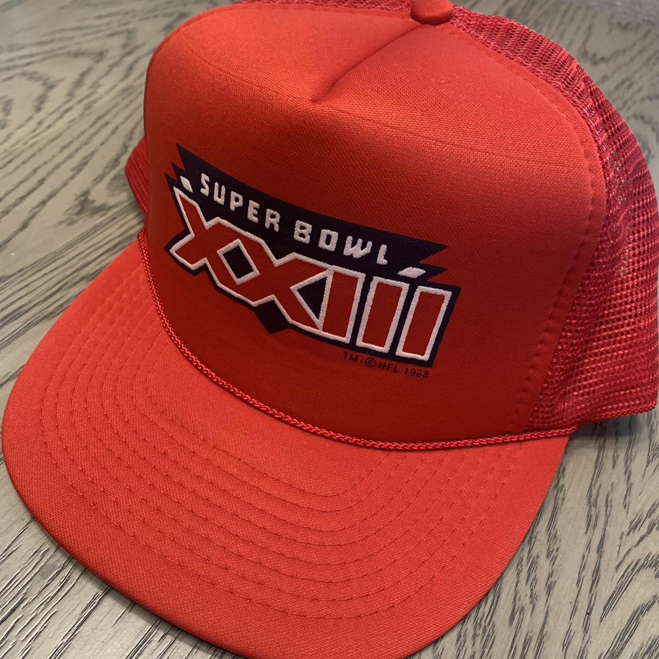 Vintage 1988 Super Bowl XXIII Trucker Hat 