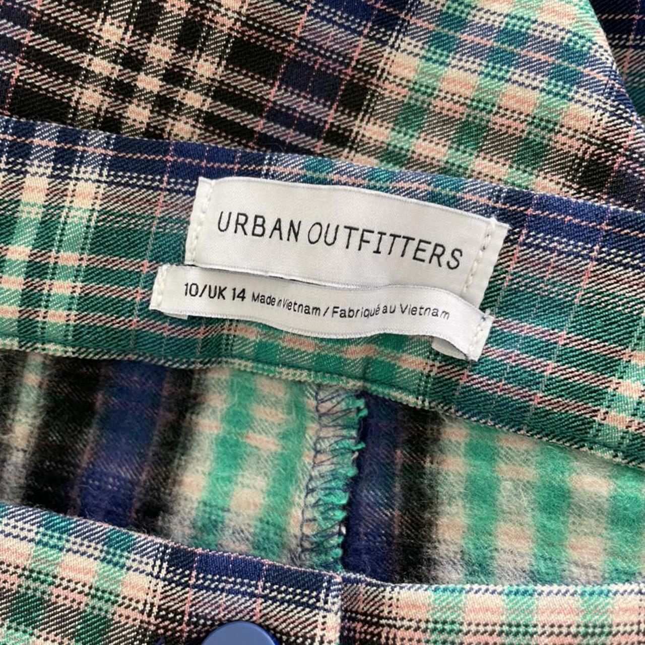 🛴 Urban Outfitters Plaid Stretch Pants • Good... - Depop