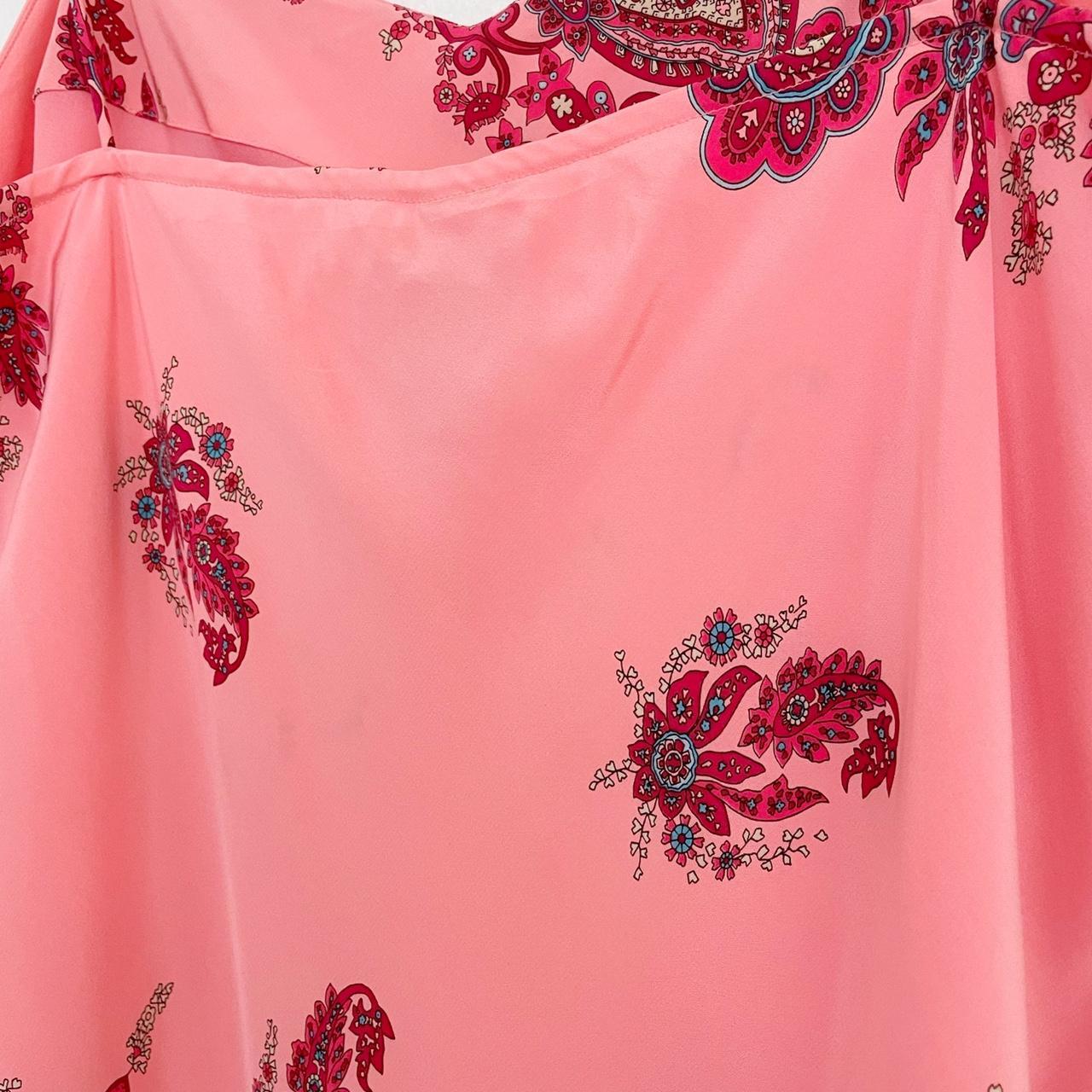 INC International Concepts Women's Pink and Blue Dress (4)