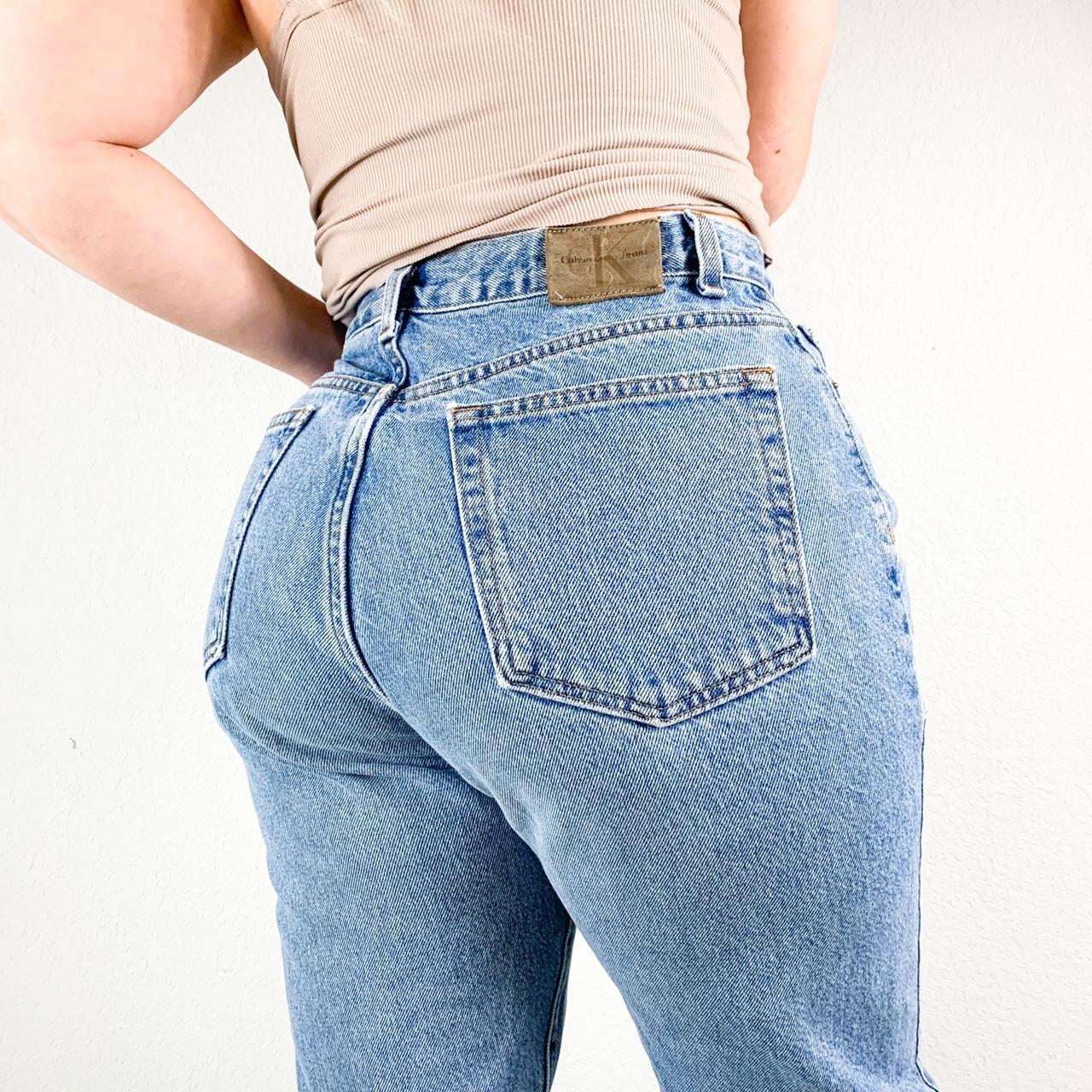 vintage high waisted calvin klein jeans