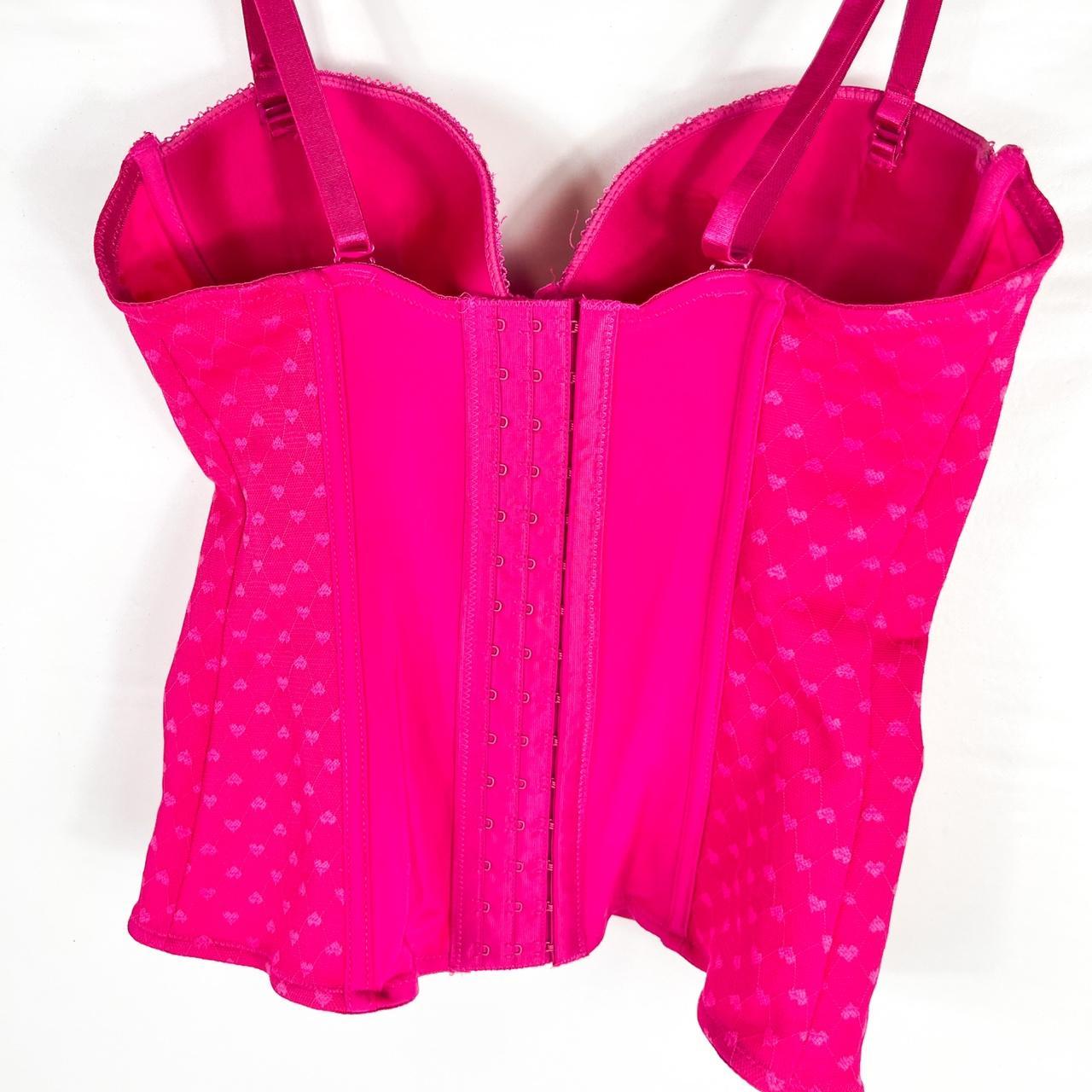 Product Image 2 - Bright pink corset tank top
Pink
