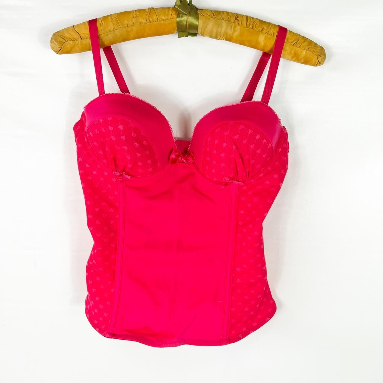 Product Image 1 - Bright pink corset tank top
Pink