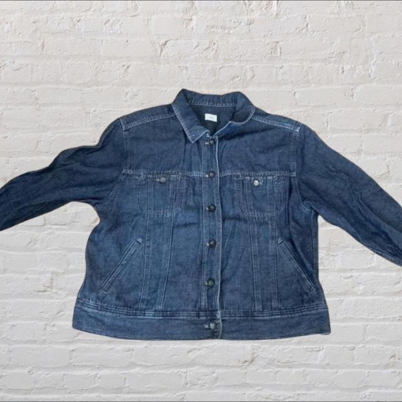 J jill clearance denim shirt