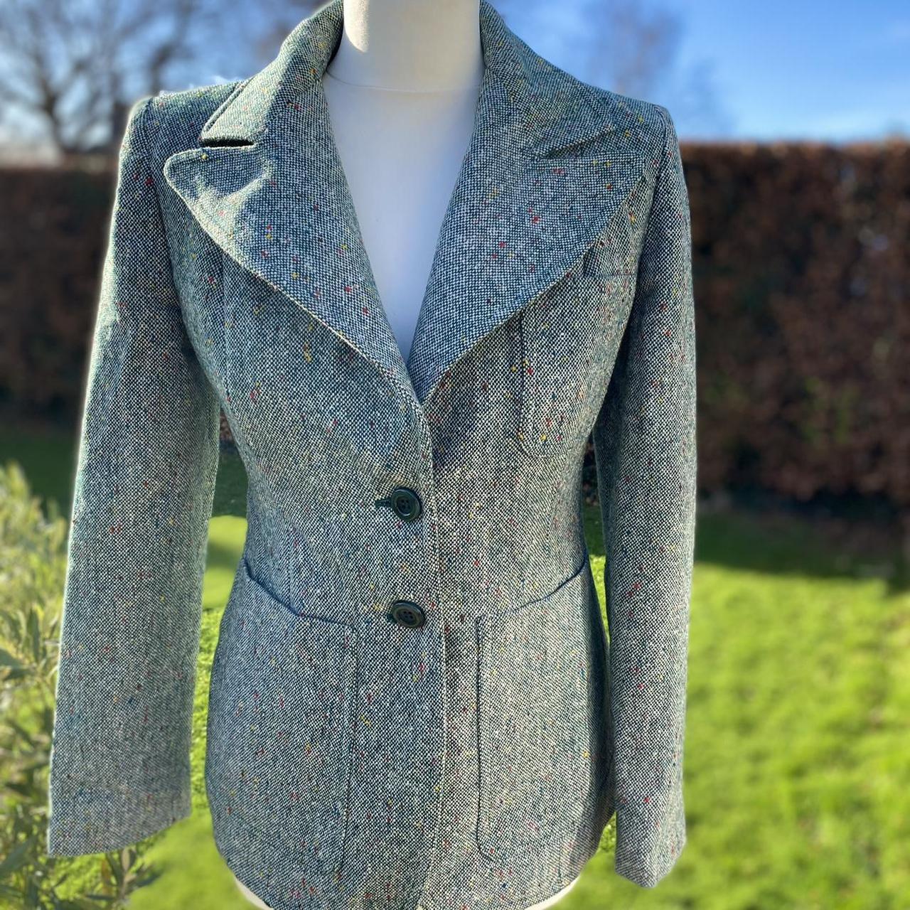 Very smart Vintage tailored jacket, 1970s oversized... - Depop