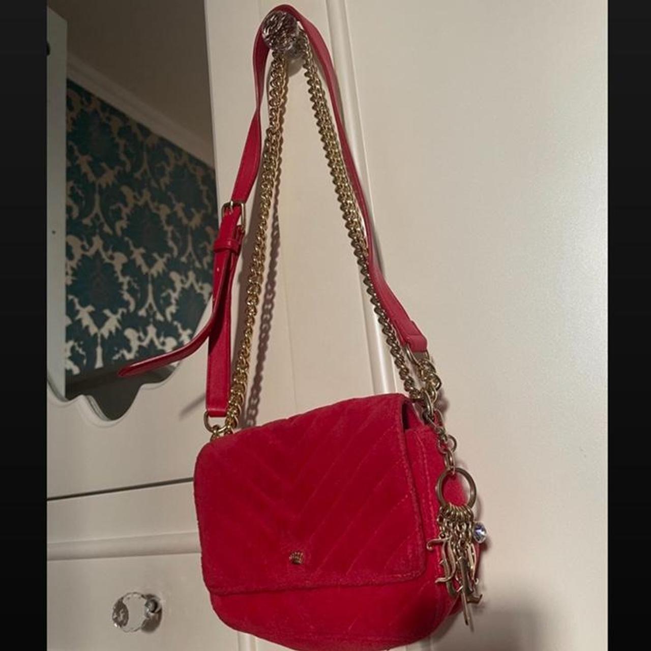 Juicy Couture Women's Red Bag | Depop