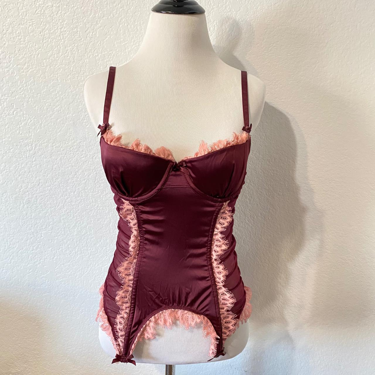 victoria's secret corset w/ garter straps 🎀 ♡ new - Depop