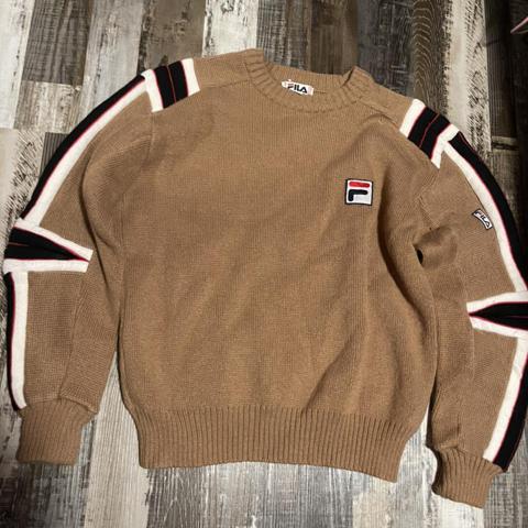 Vintage Fila ski sweater Made in Italy Size XL... - Depop