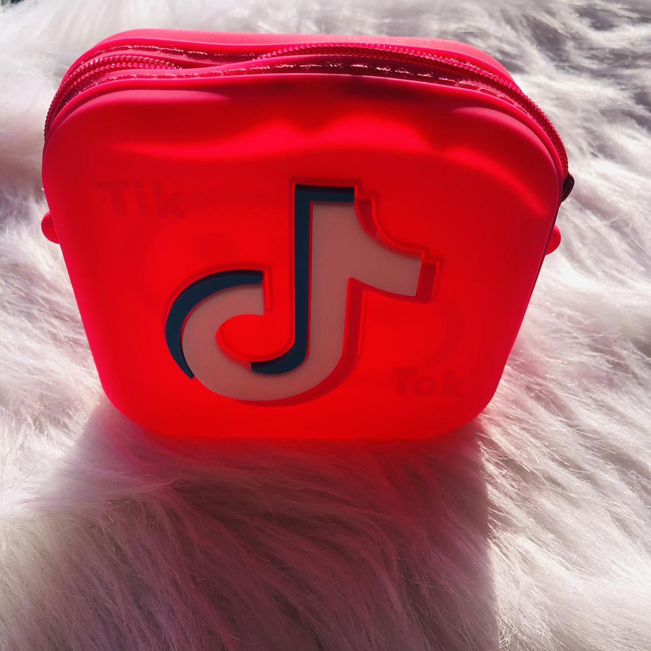 Brand New Pink Tik Tok Coin Purse Mini Purse Brand... Depop