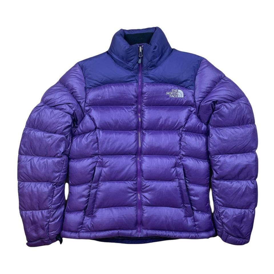 lavender north face puffer