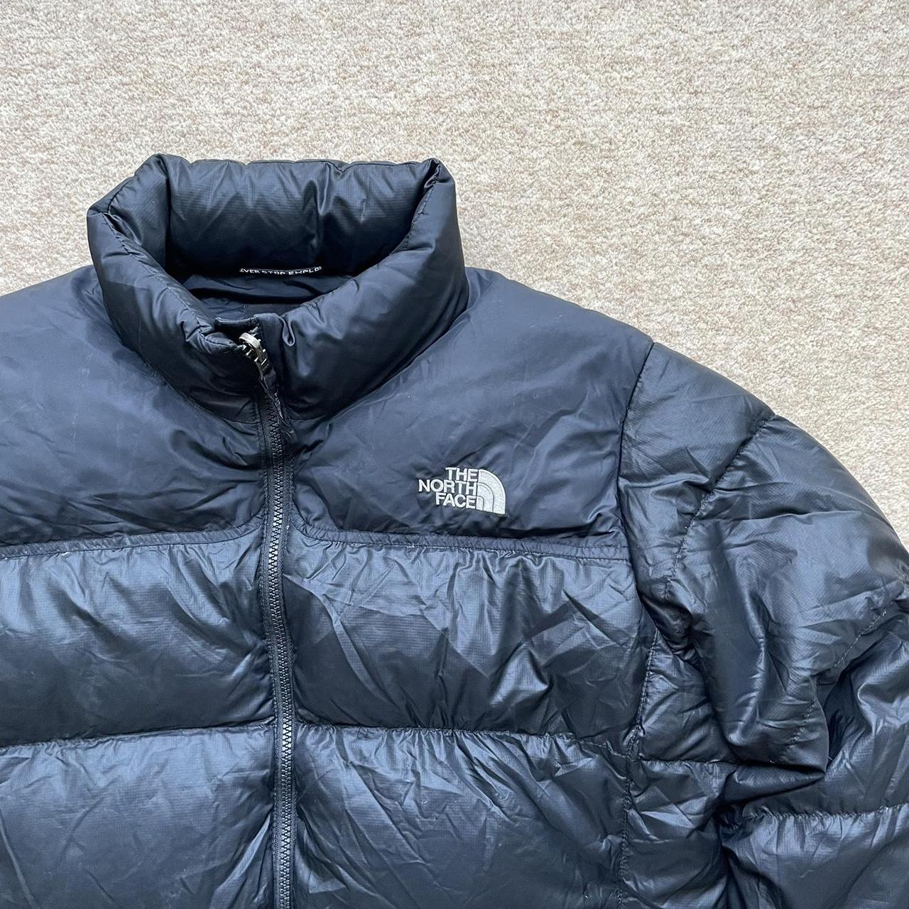 Black The North Face puffer jacket. Women’s XL ... - Depop