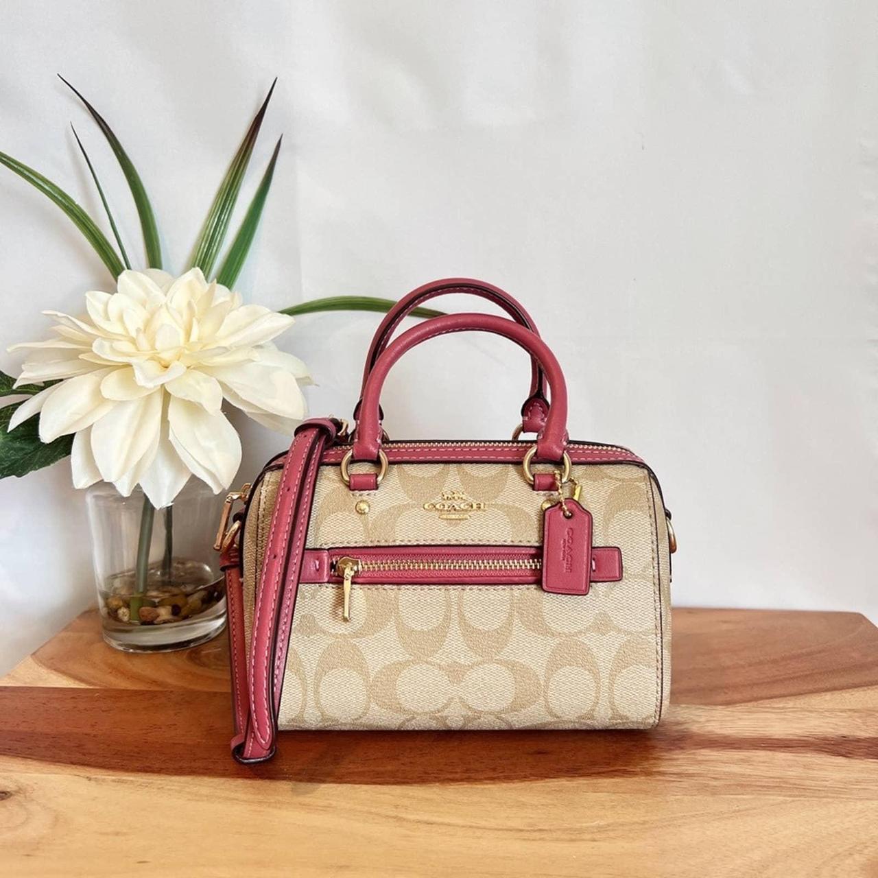 Coach Mini Rowan Crossbody In Signature outlet Leather