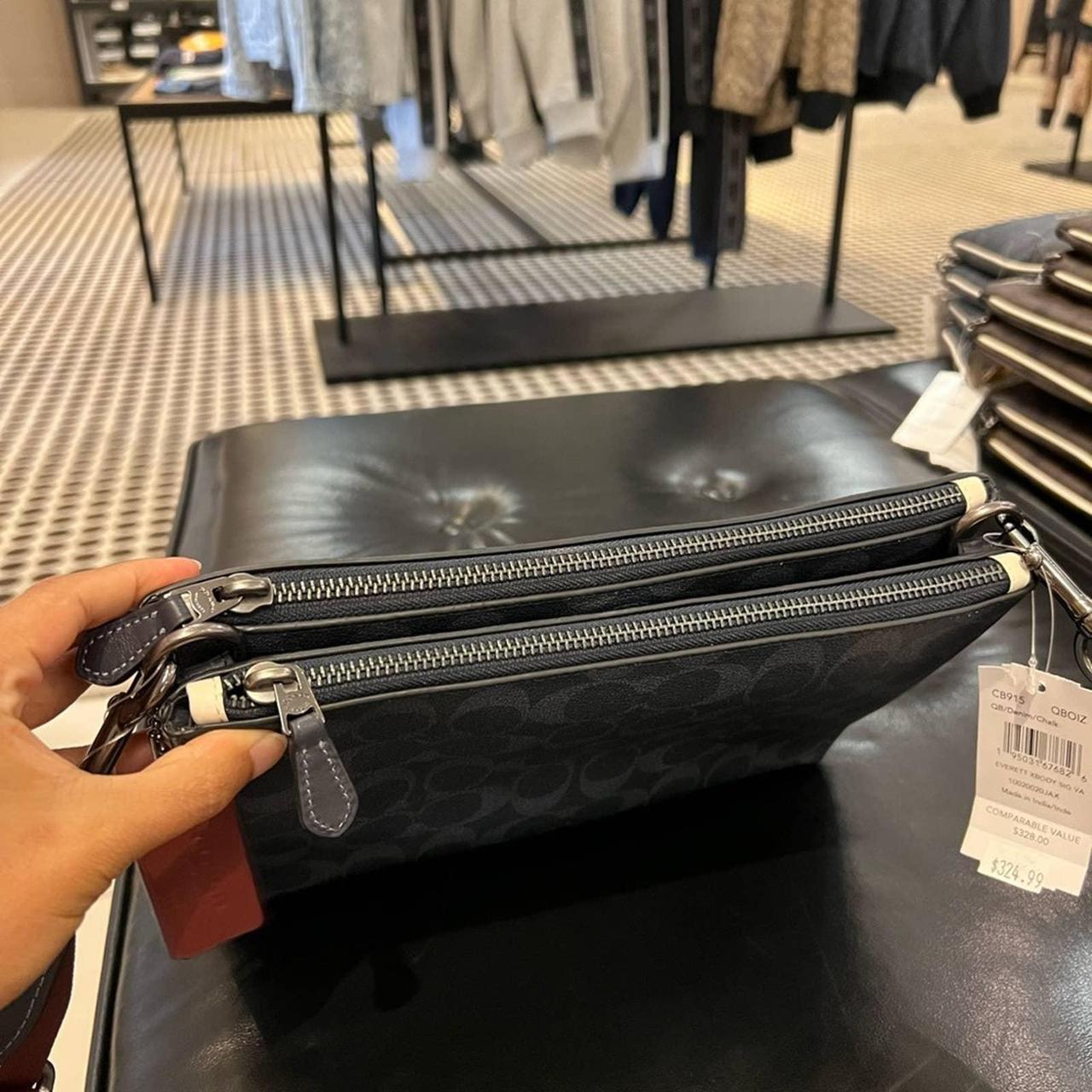 Coach Women's Blue and White Bag (3)
