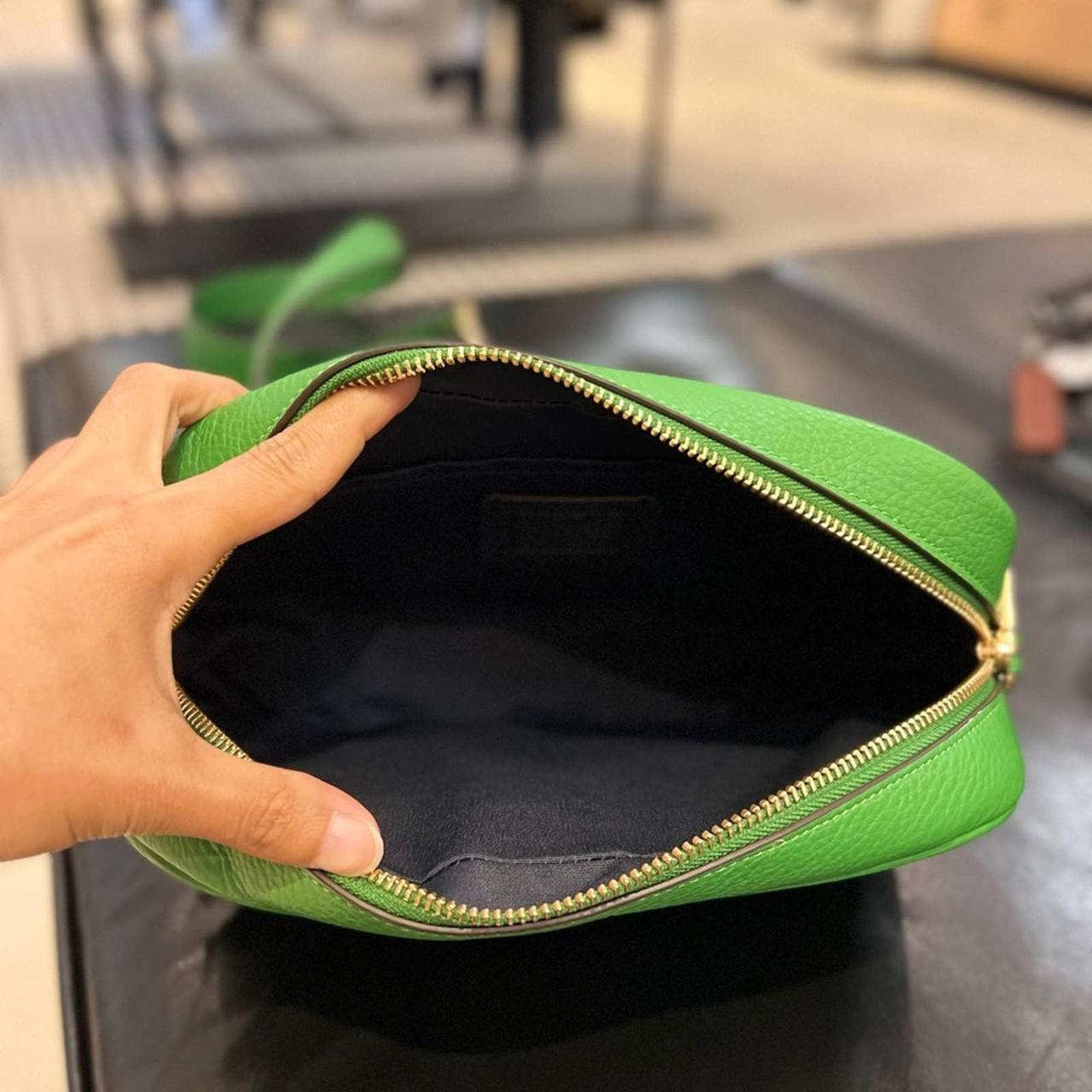Coach Women's Green and Gold Bag (3)