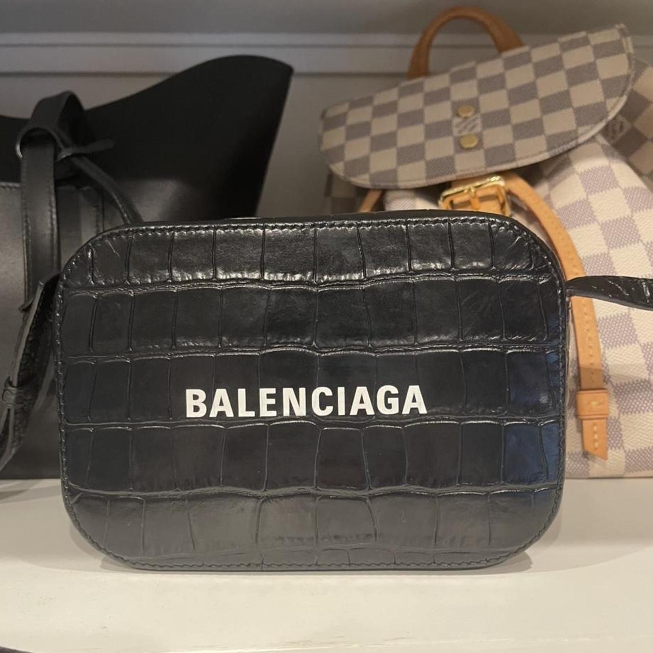 Balenciaga black xs everyday camera bag sale